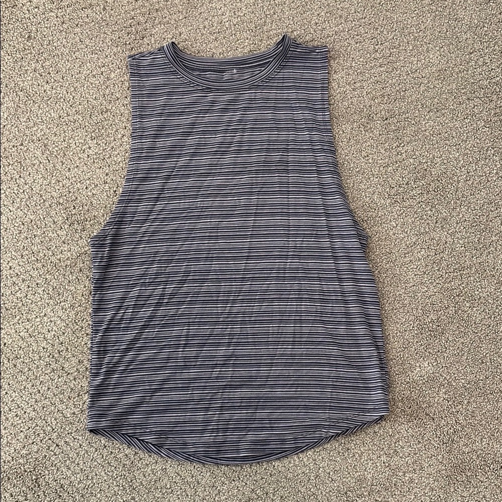 Striped Sleeveless Top